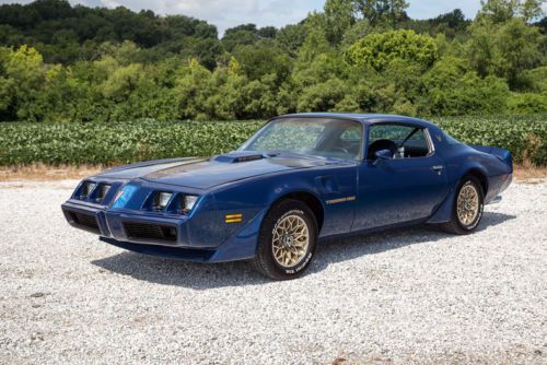 1981 pontiac trans am coupe rare 4 speed numbers matching 305 v8 factory a/c