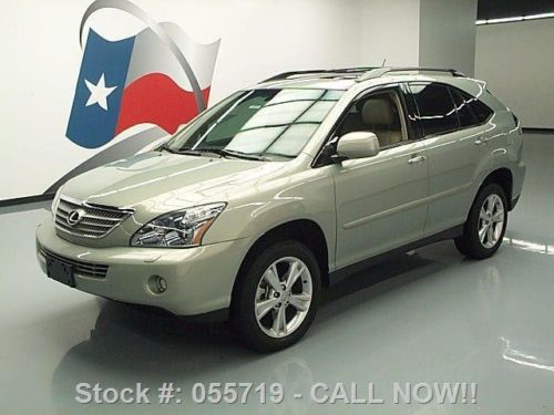 2008 lexus rx400h hybrid sunroof nav rearview cam 59k texas direct auto