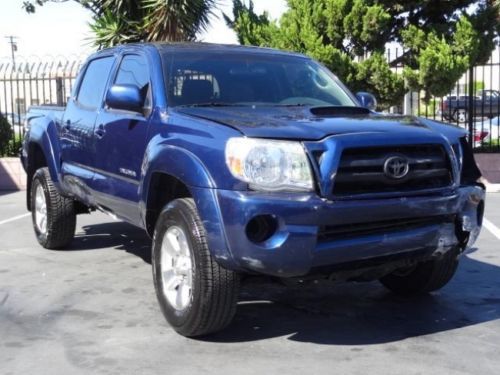 2006 toyota tacoma prerunner double cab damaged crashed wrecked fixer runs! l@@k