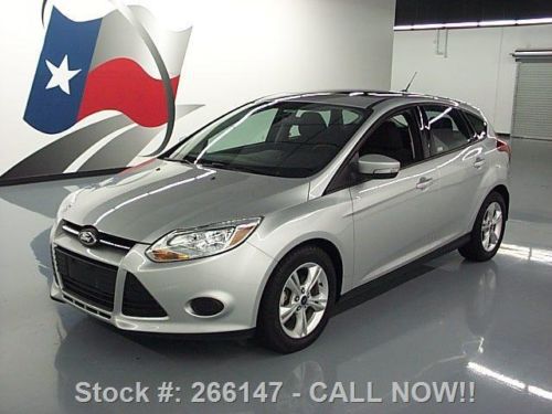 2013 ford focus se hatchback sunroof alloy wheels 36k texas direct auto