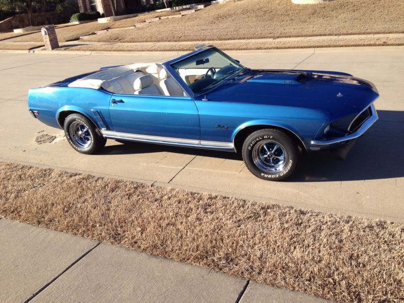 1969 Ford Mustang GT CONVERTIBLE, US $18,800.00, image 1