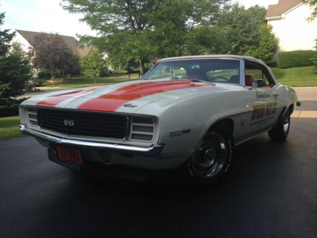 Chevrolet: camaro z11 396 indy pace car rally spor