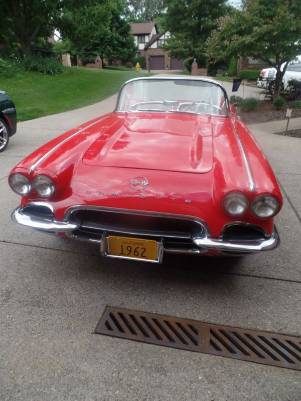 1962 chevrolet corvette original