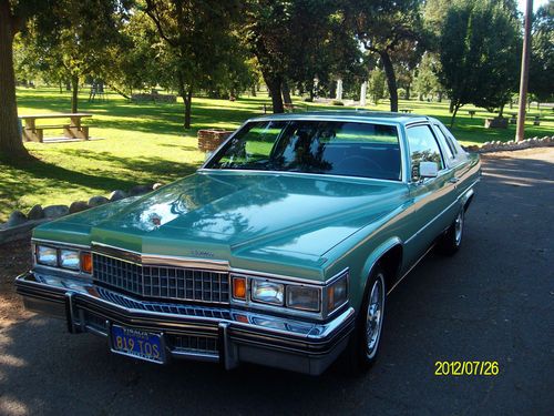 1978 cadillac deville d'elegance coupe 2-door 7.0l