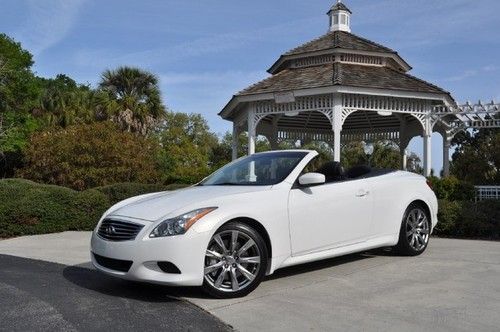 2009 infiniti g37 convertible**prem pack**navi**camera**