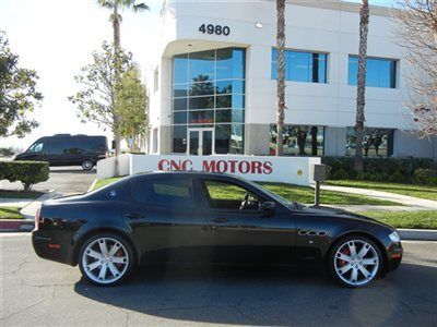 2008 quattroporte qp gts / nero / cpo warranty from maserati until feb 28 2014