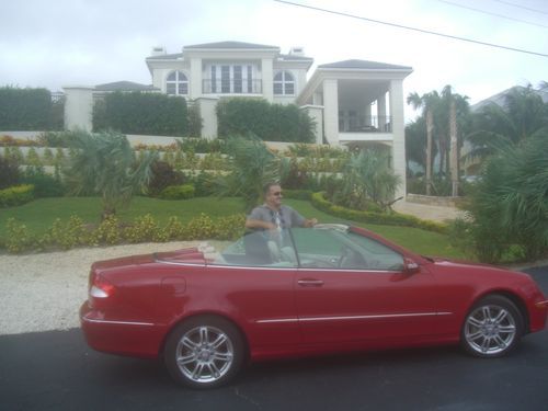 Mercedes clk350 convertible 2008 rebuilt title very nice car