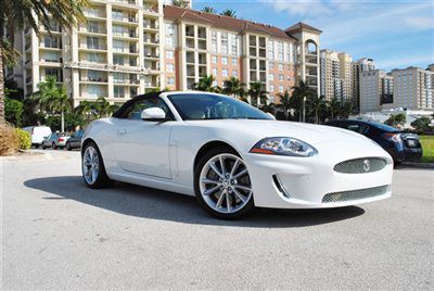 2011 jaguar xkr conv't - florida 1 owner - pristine condition - factory warranty