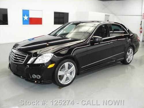 2010 mercedes-benz e350 awd sport sunroof nav 39k miles texas direct auto
