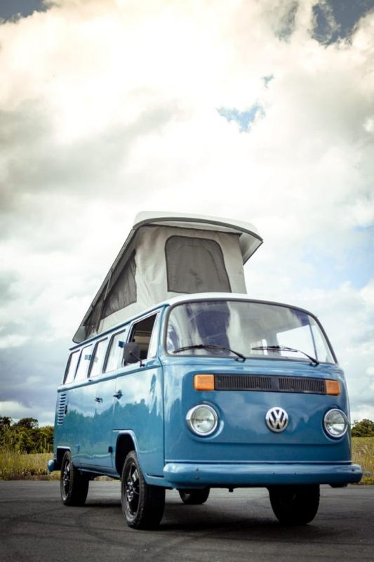 1994 bay window fully restored with new camper roof and furniture installed. 