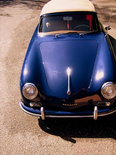 Porsche : 356a 1958 1600s porsche cabriolet