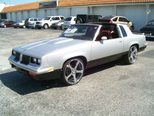 1984 hurst oldsmobile cutlass - i take payments !!  lightning rods - t-tops !!!