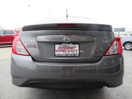 2017 nissan versa sv sedan 4d