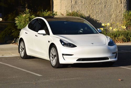2021 Tesla Model 3 Standard Range Plus 4dr Sedan, US $9,100.00, image 10