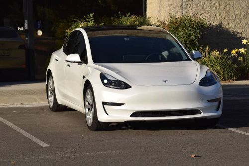2021 Tesla Model 3 Standard Range Plus 4dr Sedan, US $9,100.00, image 11