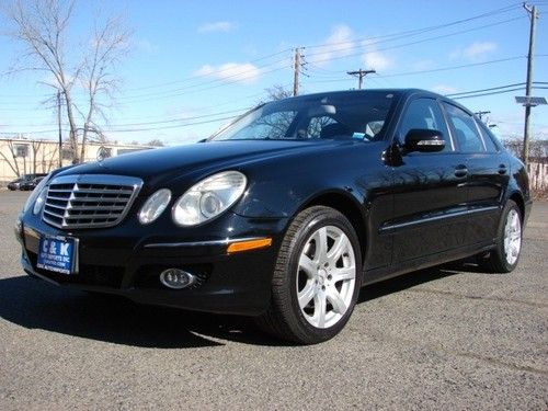 E350 4matic black/black navigation heated seats harman kardon sunroof 66k mi.