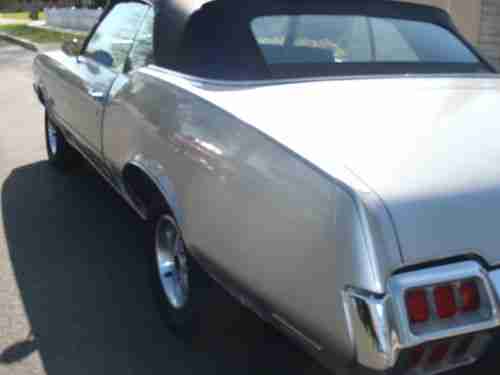 72 Cutlass Supreme Convertible California Car Factory AC, image 9