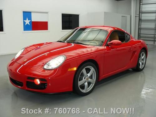 2008 porsche cayman 5-spd heated leather xenons 45k mi texas direct auto