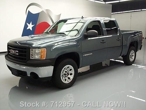 2007 gmc sierra crew 4x4 v8 6-passenger tow pkg 63k mi texas direct auto