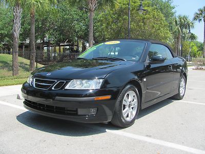 2006 saab 9-3 2.0t convertible carfax certified no issues florida car!!