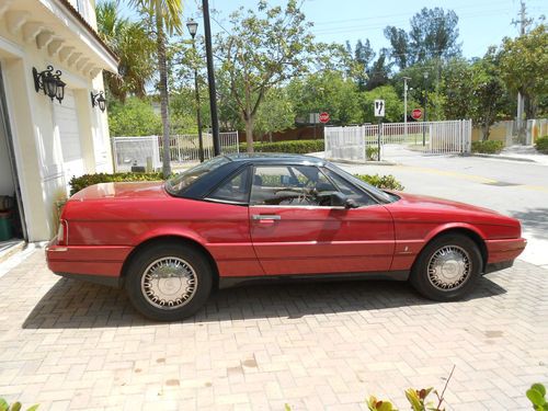 1987 cadillac allante hardtop convertible no reserve