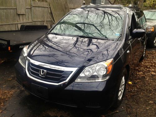 2008 honda odyssey ex - low miles - 3rd row - salvage rebuildable flood damage