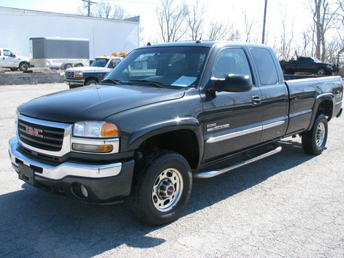 Gmc 6.6 duramax diesel long bed 4x4 loaded w/ options power sunroof!!!!!!!!!!!!