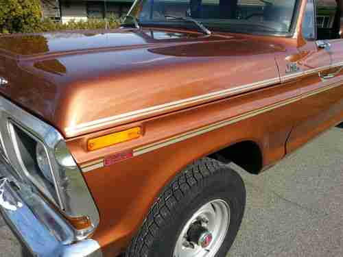 1978 Ford Ranger F-250 Supercab 4X4 Camper Special 1 owner 3\4 Ton 4x4, image 2