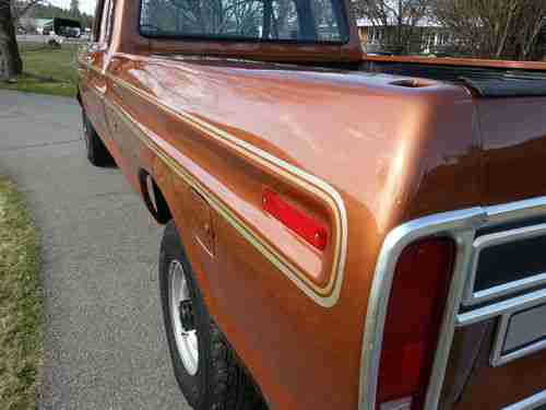 1978 Ford Ranger F-250 Supercab 4X4 Camper Special 1 owner 3\4 Ton 4x4, image 4