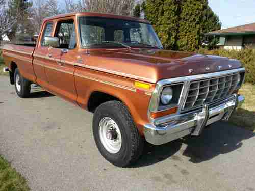 1978 Ford Ranger F-250 Supercab 4X4 Camper Special 1 owner 3\4 Ton 4x4, image 8