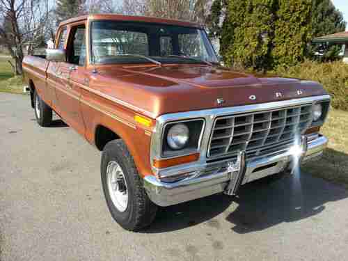 1978 Ford Ranger F-250 Supercab 4X4 Camper Special 1 owner 3\4 Ton 4x4, image 9
