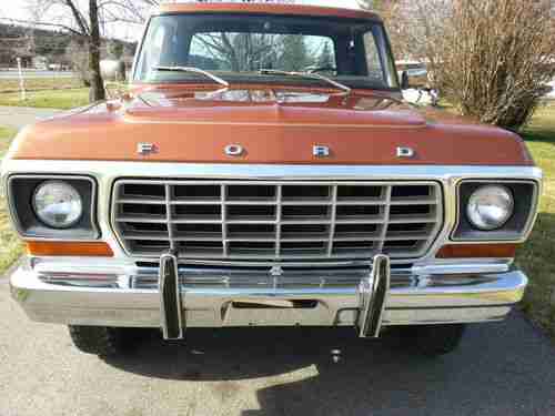 1978 Ford Ranger F-250 Supercab 4X4 Camper Special 1 owner 3\4 Ton 4x4, image 11
