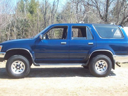 1994 toyota 4runner sr5 sport utility 4-door 3.0l 4x4 4wd v6 runs drives good