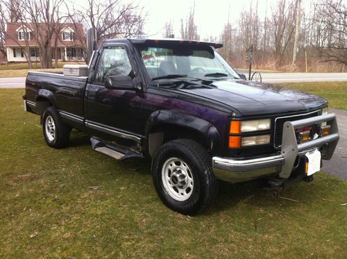 1995 gmc k3500 6.5 turbo diesel good condition 4x4