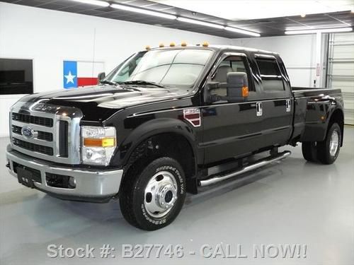 2008 ford f-350 lariat crew diesel dually 4x4 sunroof  texas direct auto
