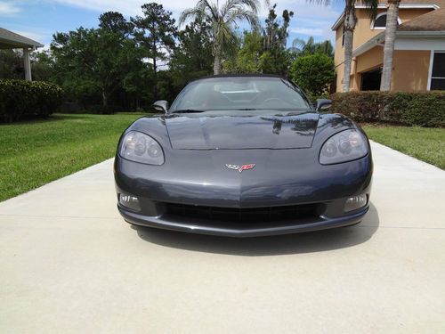 2009 chevrolet corvette convertible, cyber gray, only 6k miles!!