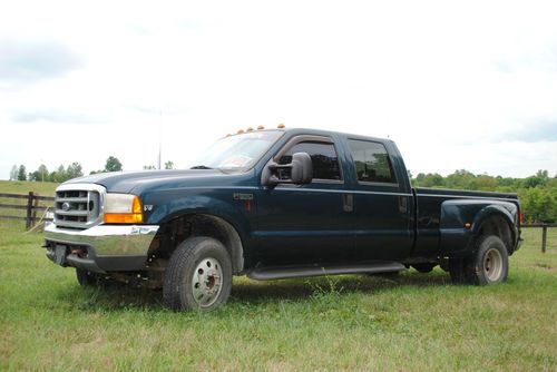 1999 ford f350 4x4 dually crew cab xlt 7.3 diesel