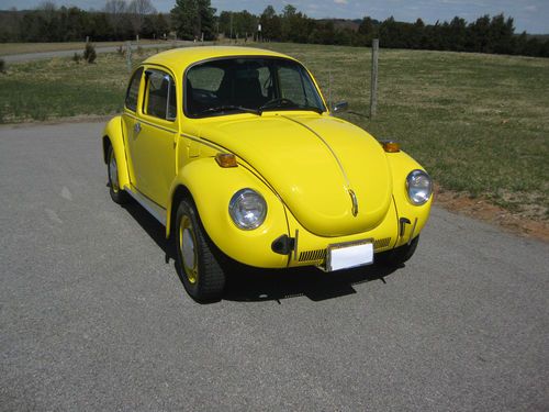 1974 volkswagen super beetle base 1.6l