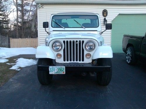 1981 jeep corporation (amc) cj7 jeep renegade 4x4