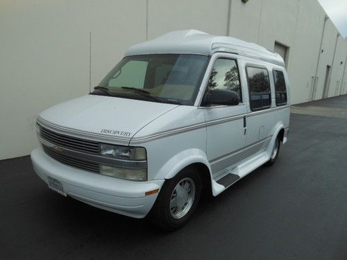 1995 chevrolet astro conversion van low mileage discovery v6 4.3l rwd