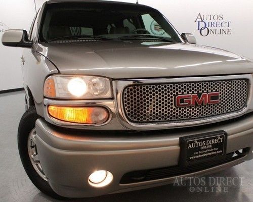 We finance 2002 gmc yukon denali awd 8pass cleancarfax  dvd towpkg htfr/rrsts cd