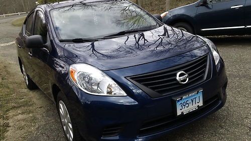 2012 nissan versa s 4 door sedan- excellent-1 owner-19,200 miles-warranty!!!!!