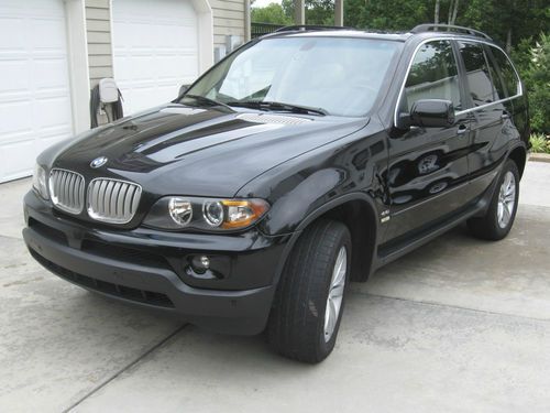 2005 bmw x5 4.4i sport utility 4-door 4.4l