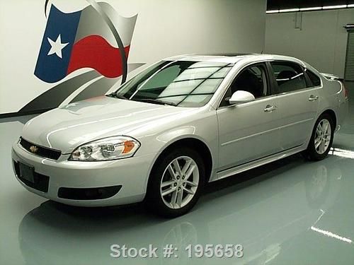 2012 chevy impala ltz v6 sunroof htd leather bose 39k texas direct auto