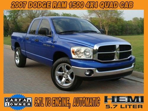 2007 dodge ram 1500 4x4 quad cab hemi lone star texas 1