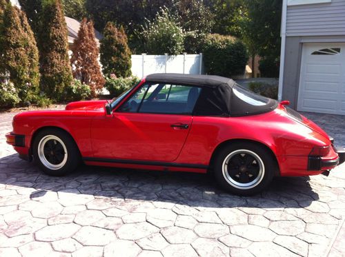1986 porsche 911 cabriolet - only 53k miles!
