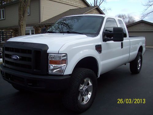 2008 ford f350 xl 4x4 superduty extended cab long box