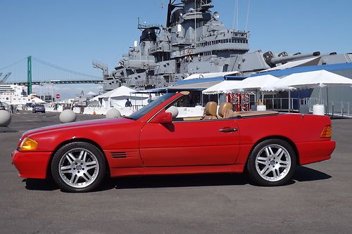 1991mercedes-benz sl*only 75k miles-2 tops ca. car