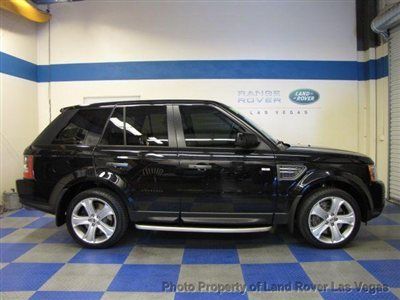 Supercharged super clean 2010 range rover sport at land rover las vegas