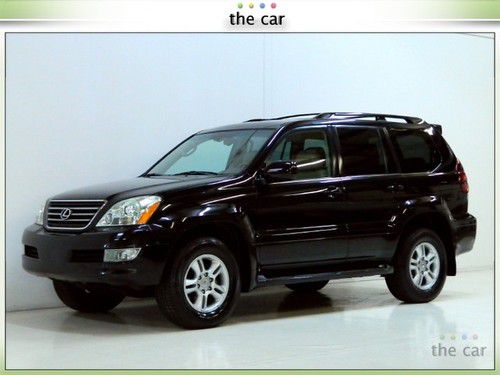 06 gx470 nav cam phone dvd 3rd seats 1 ownr new t-belt/w-pump pristine new tires